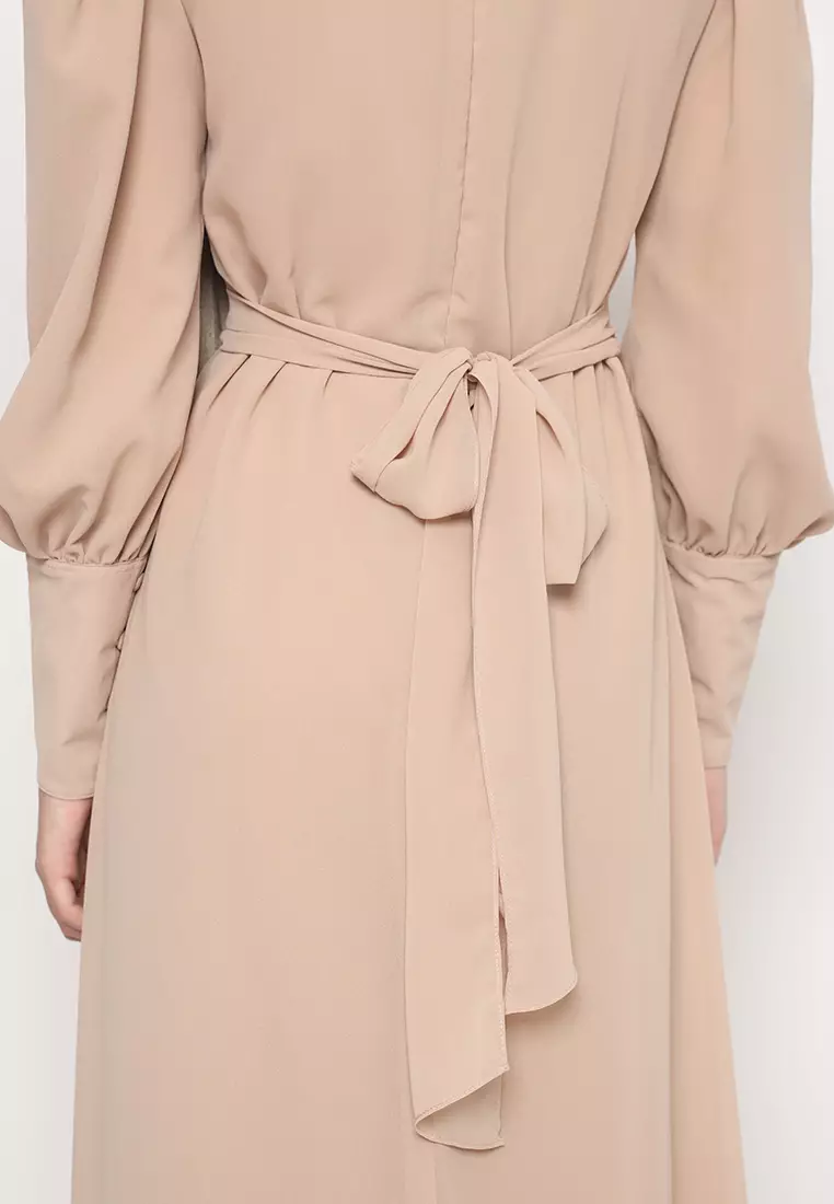 Rasmi Dress Beige