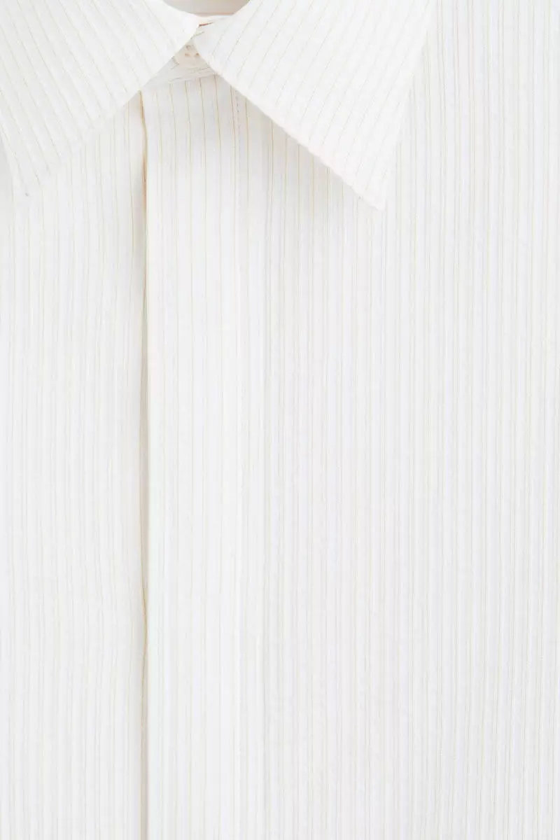 Jacquard-weave shirt