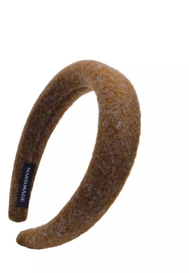 Faux Cashmere Padded Alice Band