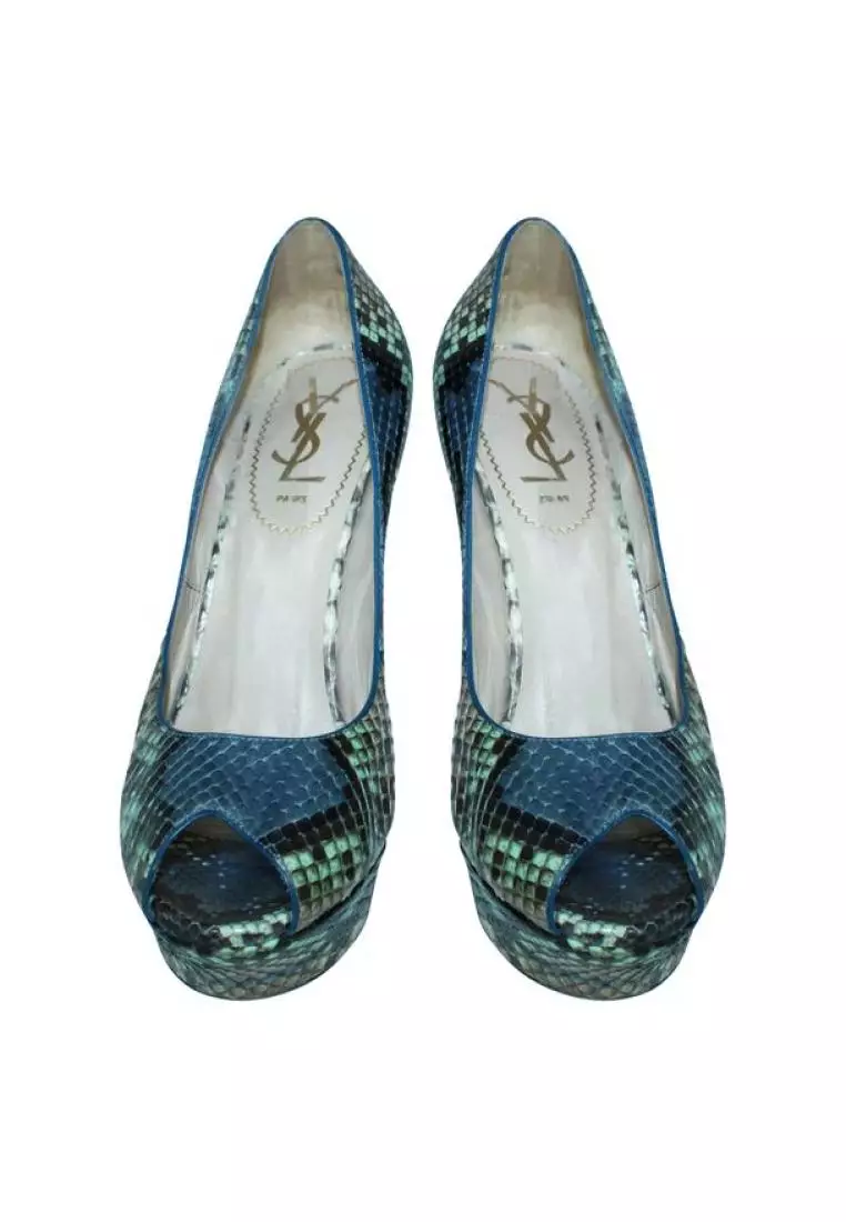 Yves saint laurent snake top heels
