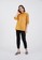 Berrybenka Label yellow Janet Simple Shirt Mustard 9C423AAF377336GS_4