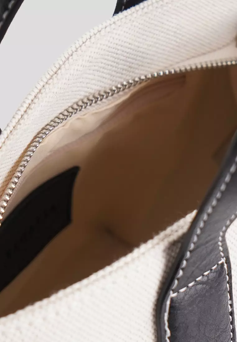 Top Handle Bag With Detachable Strap