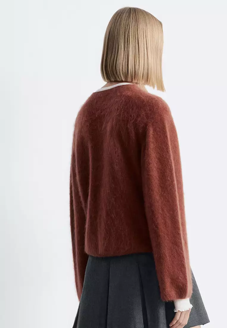 Knitted Cashmere Cardigan