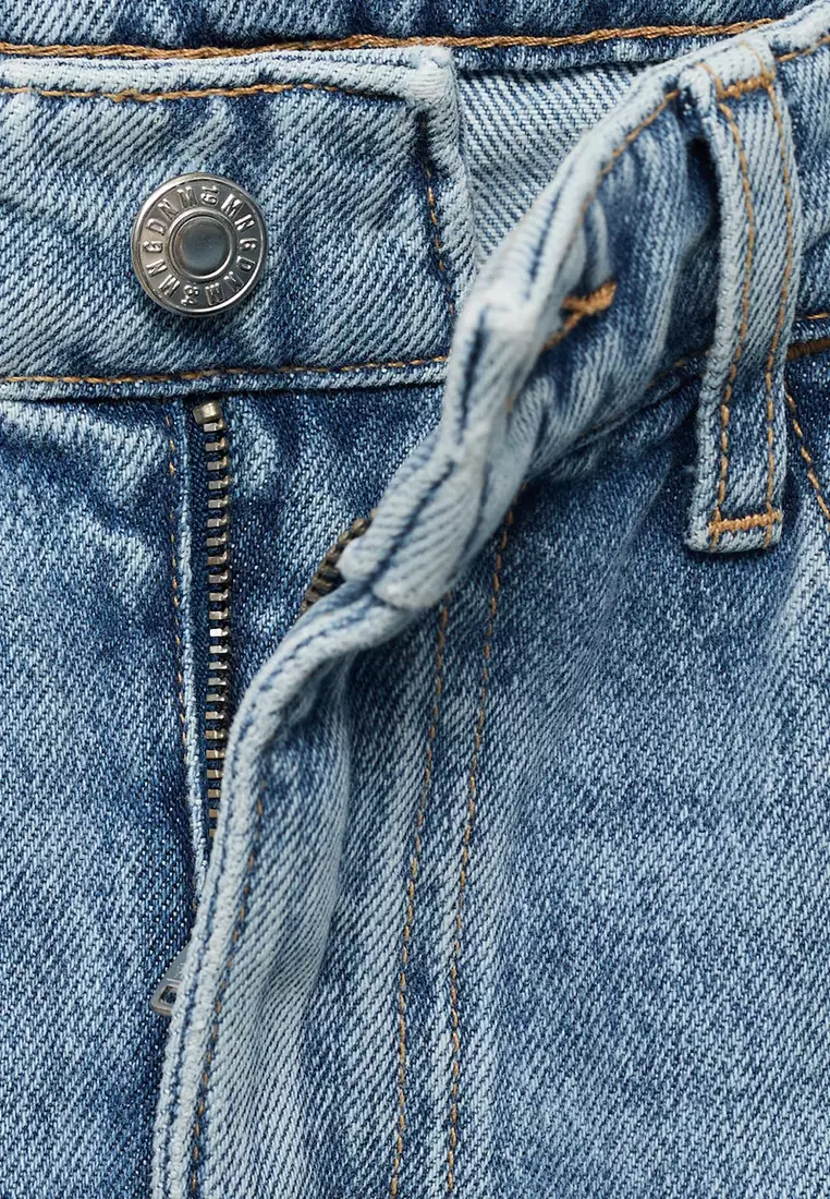 Matilda Medium-Rise Straight-Fit Jeans