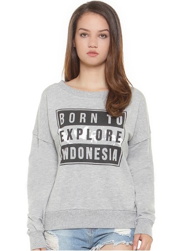 Sweater Female Explore Indonesia Misty