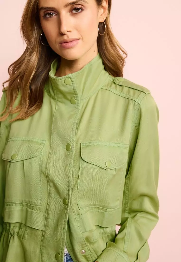 Buy NEXT Relaxed Utility Jacket With Patch Pockets 2024 Online