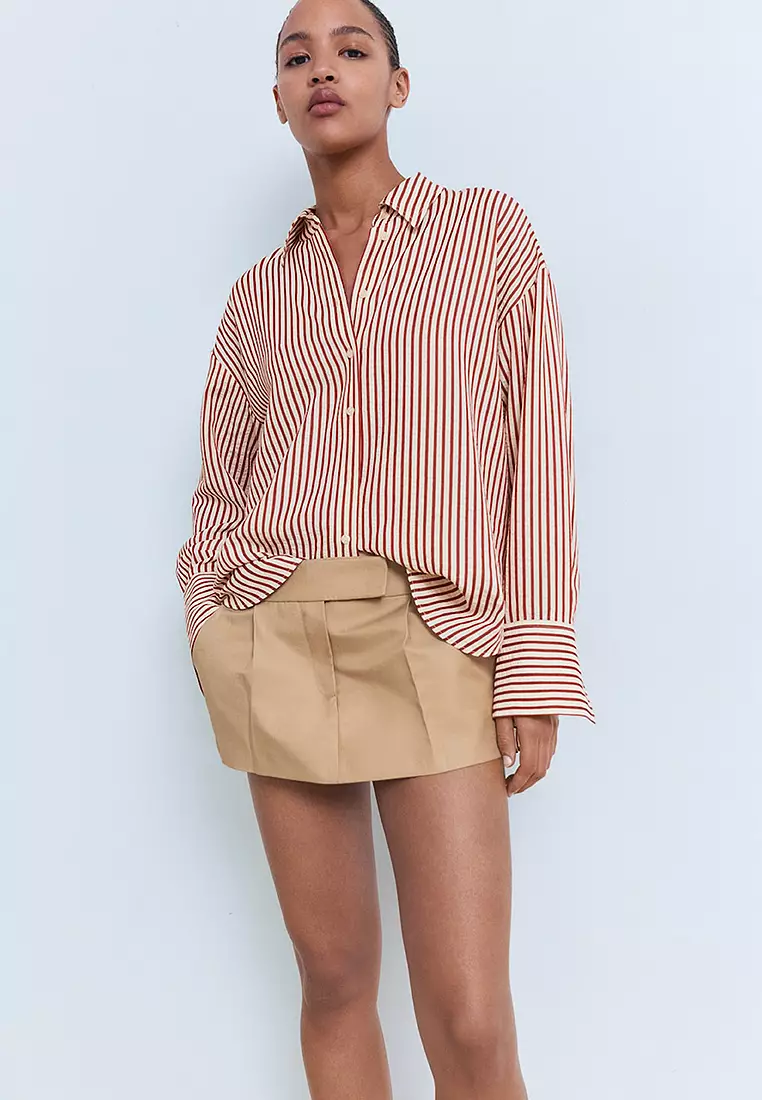 Striped Straight Shirt