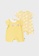 Vauva yellow Vauva -  Organic Cotton Baby 2-Packs Romper E57C2KAEE504C6GS_1