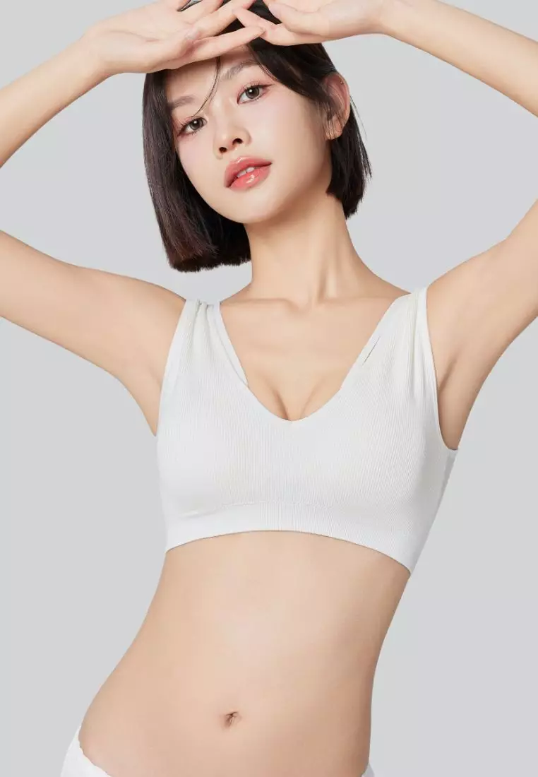 Wireless bra with removable pads cheap