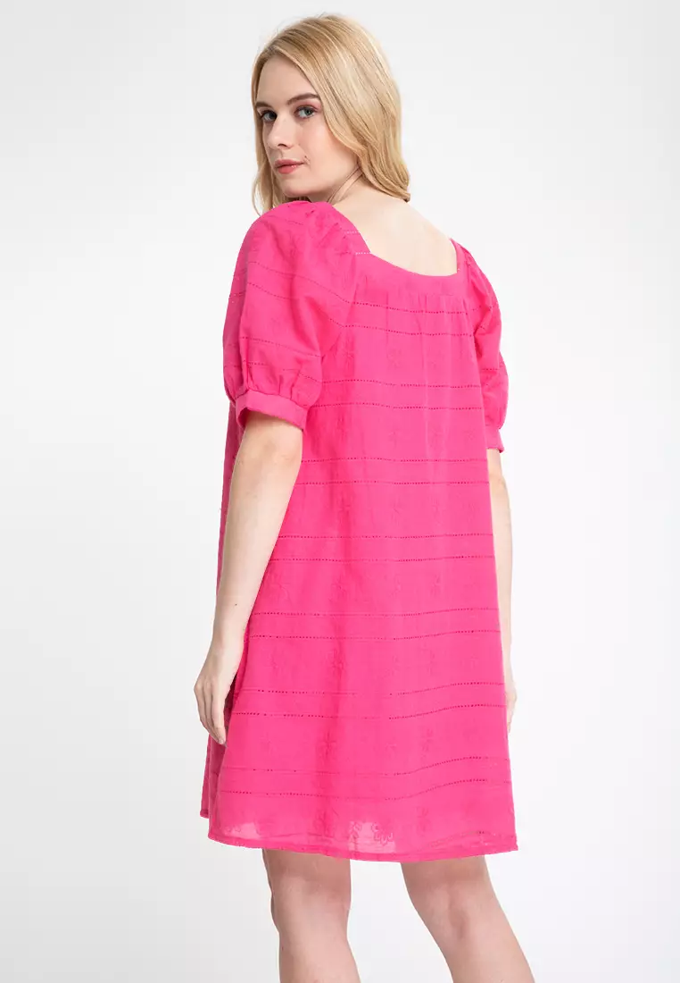 Cosette Eyelet Babydoll Dress