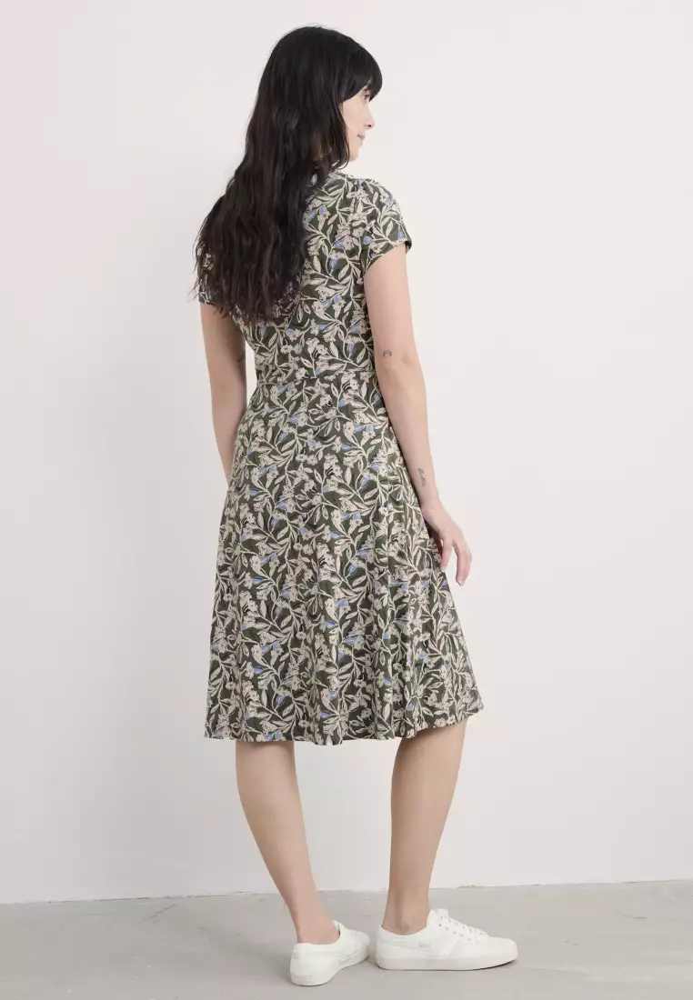 Seasalt Cornwall Green Pier View Dress