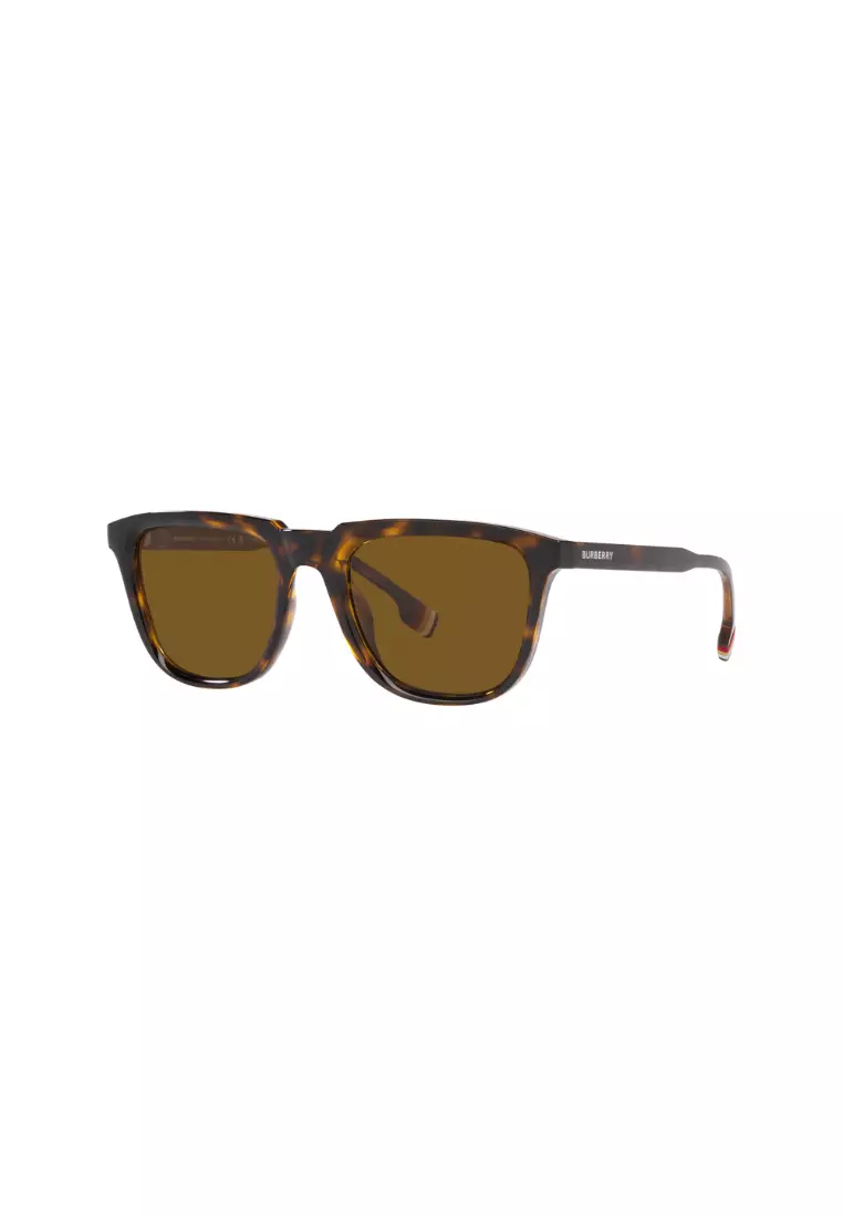 Burberry men's square store frame sunglasses