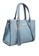 Unisa blue Faux Leather Colour Block Top Handle Bag 64F61ACC8A36E1GS_2