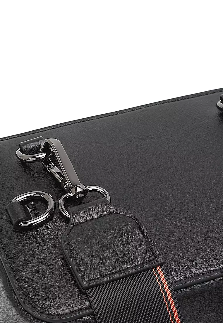 Men's Waist Bag / Belt Bag / Chest Bag - Black