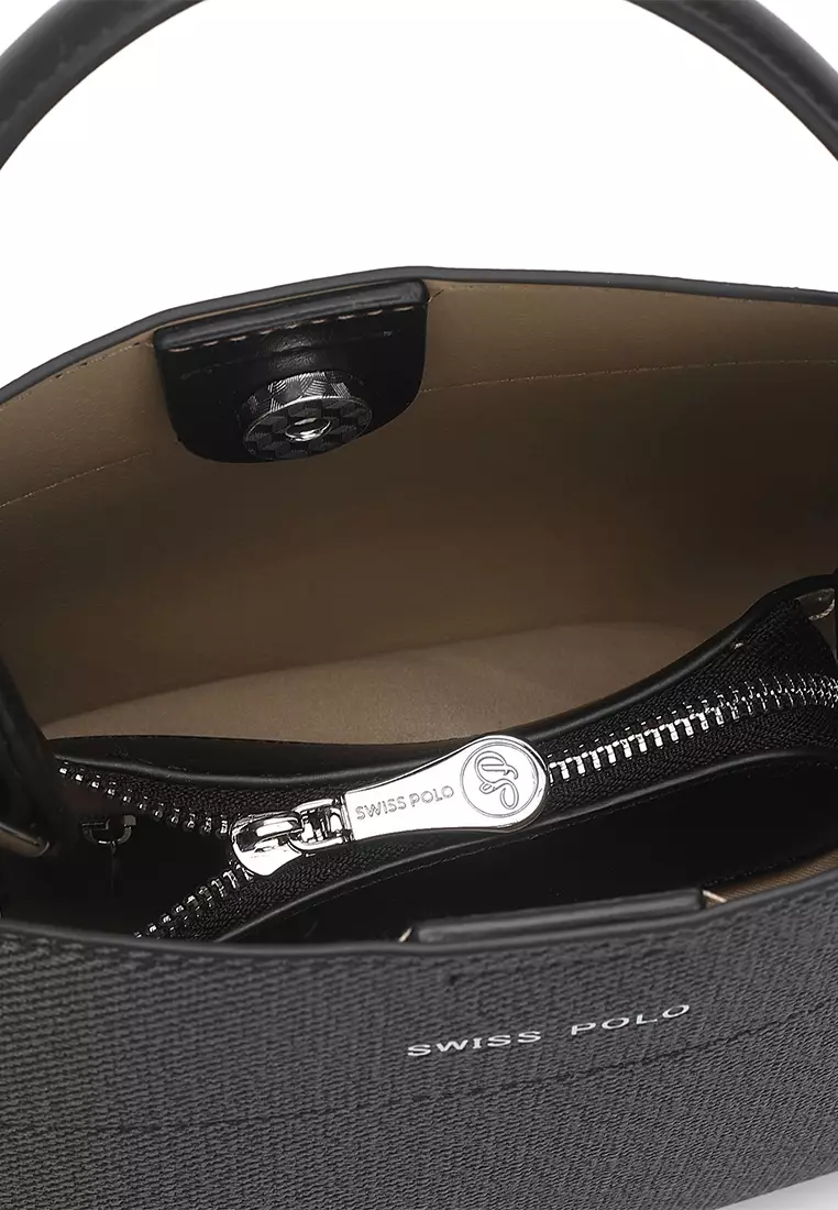 Women's Top Handle Bag / Sling Bag / Crossbody Bag / Shoulder Bag (手拿袋 / 斜孭袋 / 單肩包) - 黑色