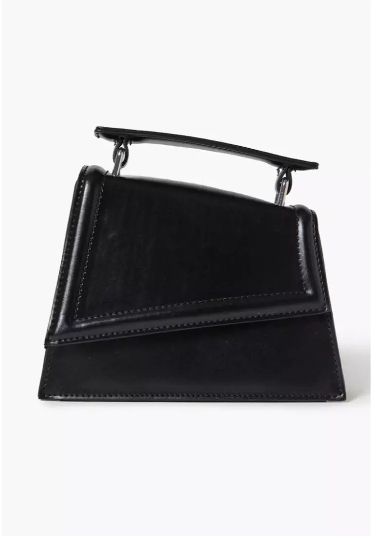 Buy FOREVER 21 Asymmetrical Faux Leather Crossbody Bag 2024 Online