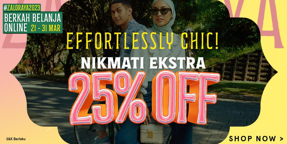 Ramadan Extra 25% Off