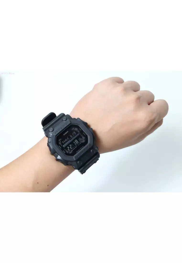 Men Digital Watch GX-56BB-1 Black Resin Strap