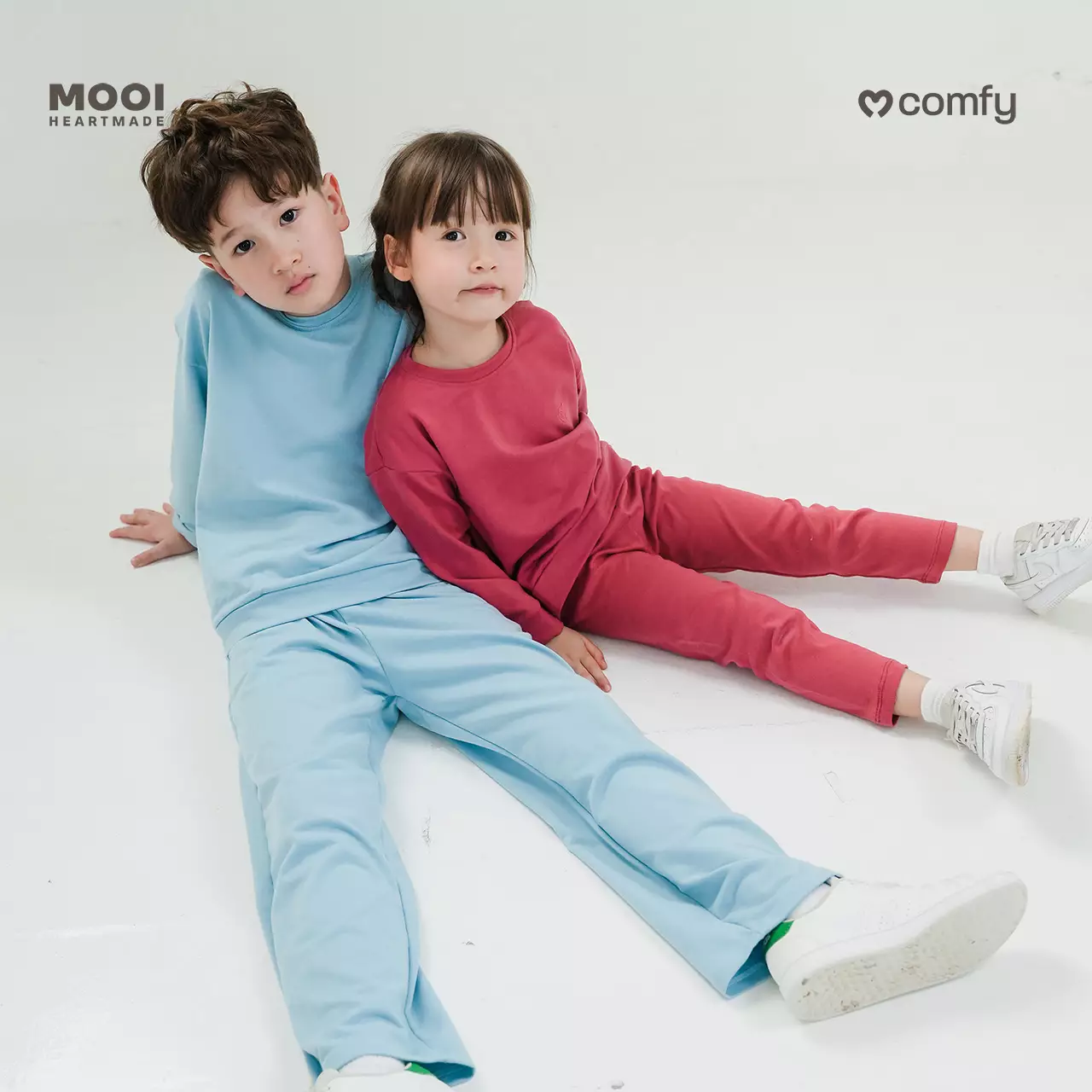 Mooi Legging Anak Polos Baby Legging Comfy Basic Legging - Steel Navy