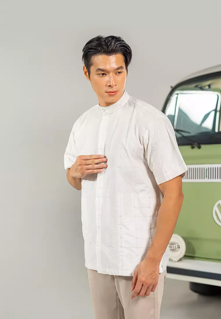 Kami Shiraz Short Sleeve Koko Ivory