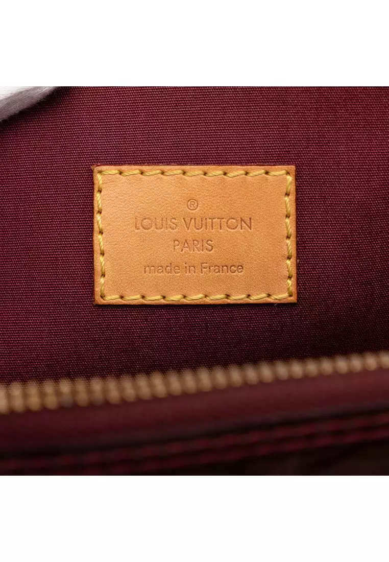 Pre-Loved Louis Vuitton Monogram Vernis Alma Pm