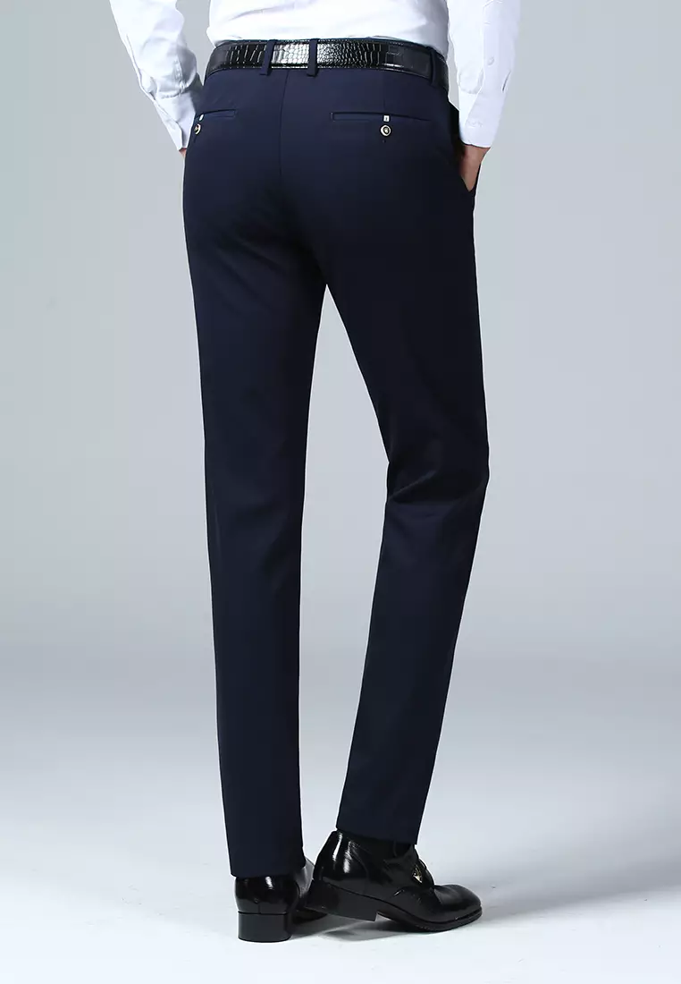 Elastic Slim Fit Pants WL19-030H