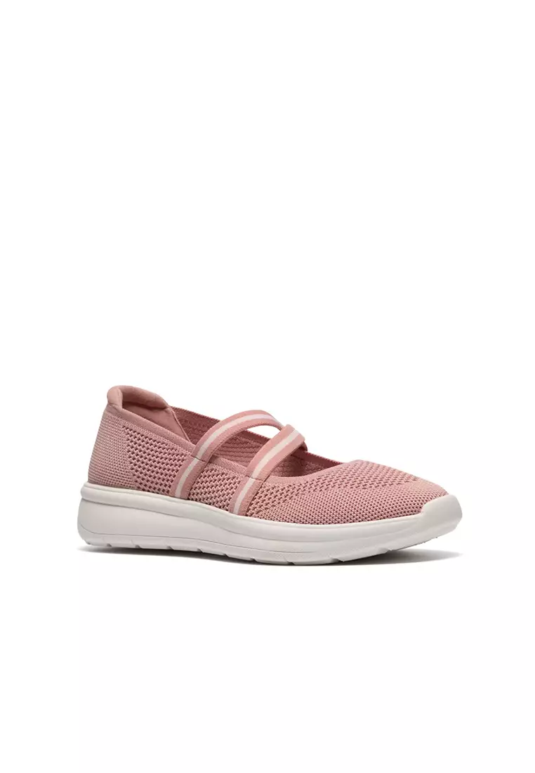 Cloudsteppers Womens Ezrinn Mist Slip on Shoes - Dusty Pink