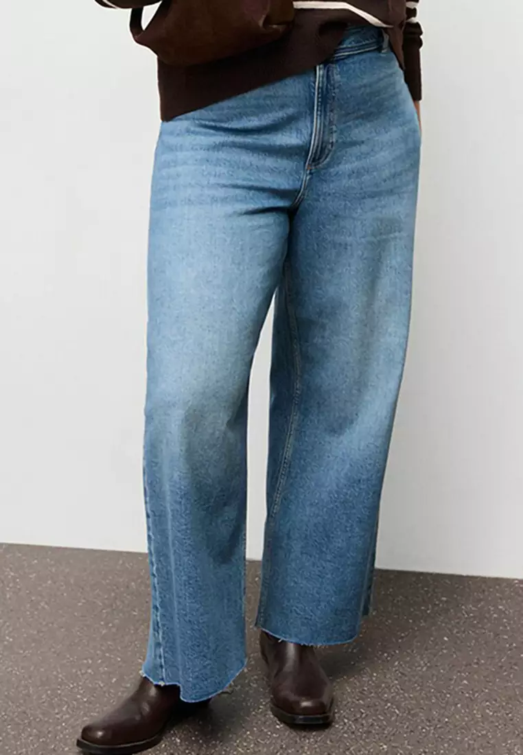 Catherin Culotte High-Rise Jeans