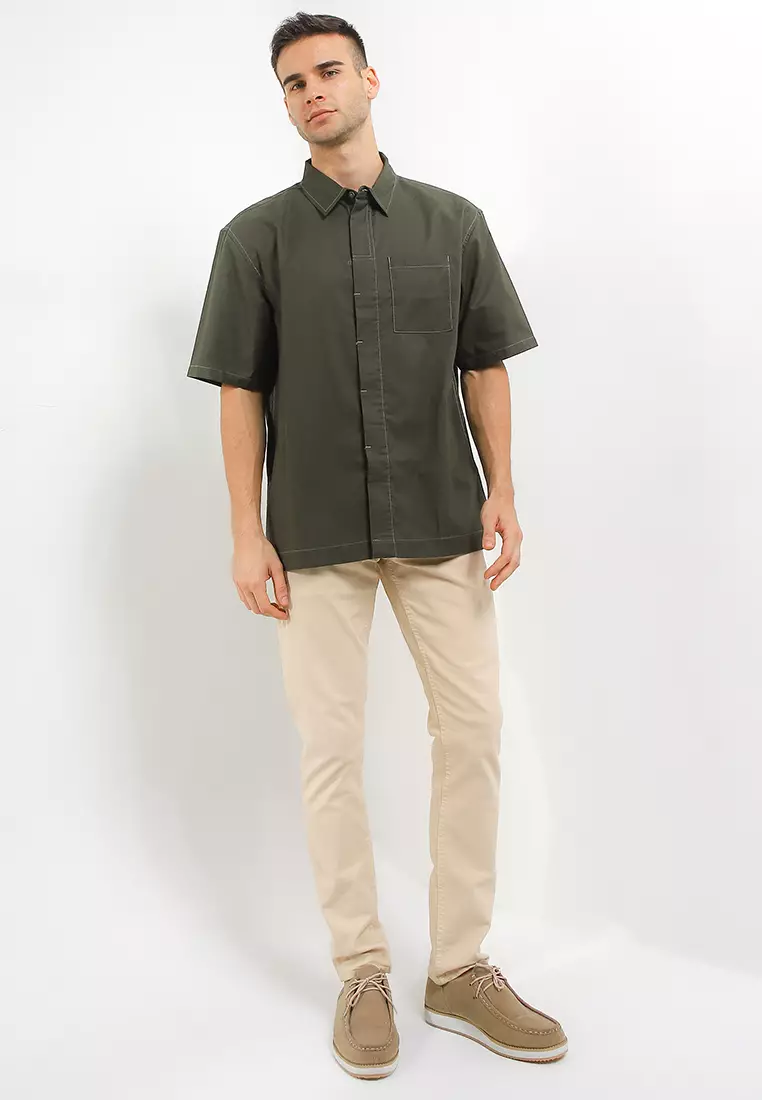 Drake Basic Short Sleeve Shirt