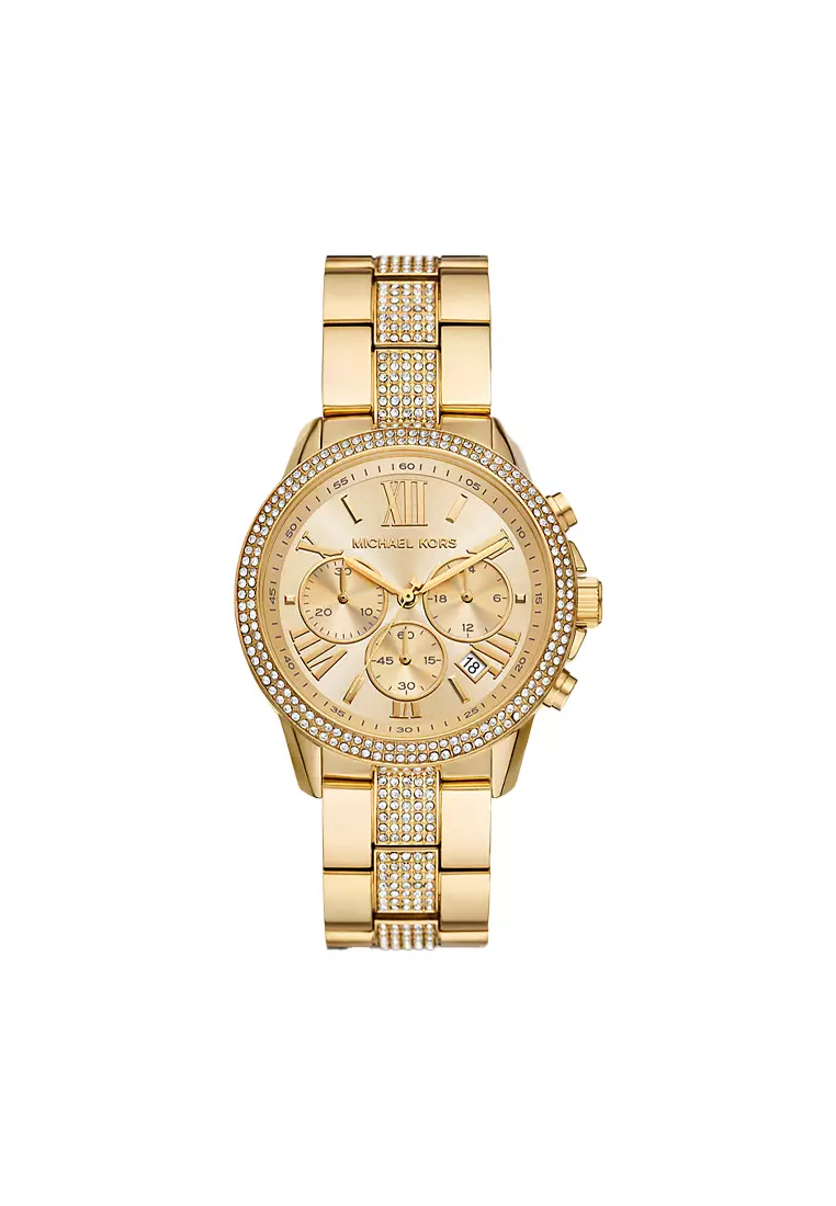 Brynn Pavé Women's Watch in Gold MK7504