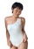PINK N' PROPER white Aphrodite One Shoulder Toga Ring Swimsuit in White 85807USB014C9DGS_1