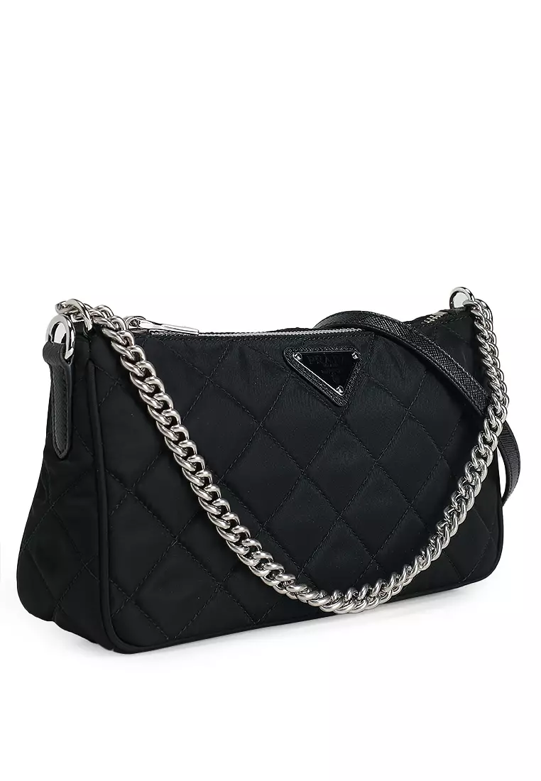 Buy Prada Logo Quilted 2-Way Sling Bag (tr) Online ZALORA Malaysia