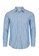Gay Giano blue Slim Fit Pinstripe Spread Collar Dress Shirt 83910AA3EA6BE9GS_1