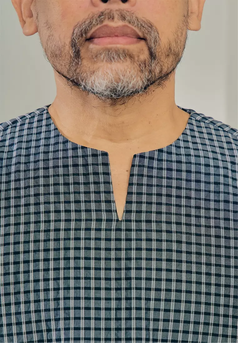 UMMA KURTA MEGA in Mendung Black