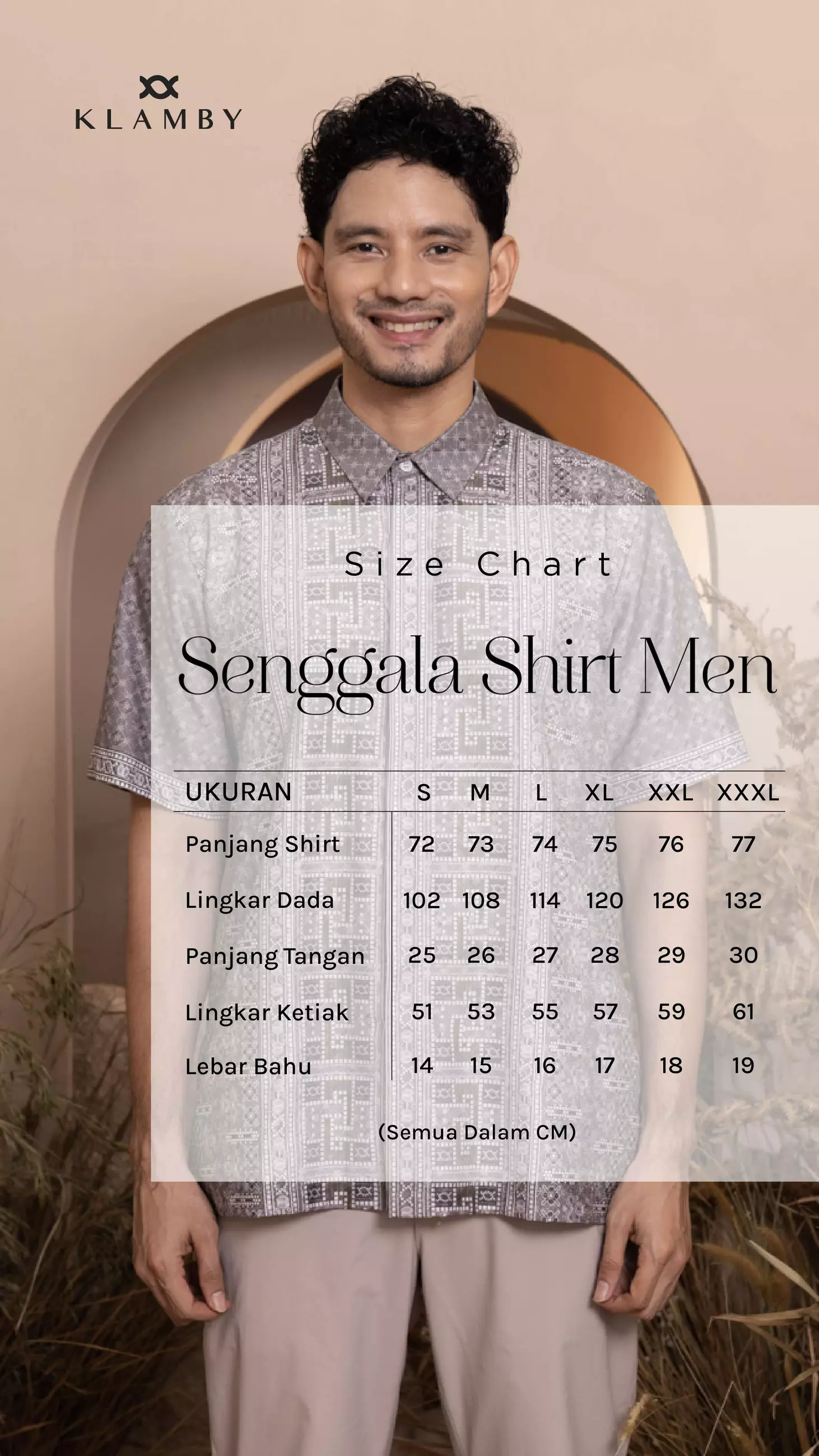Klamby - Senggala Shirt Men Cannoli Almond