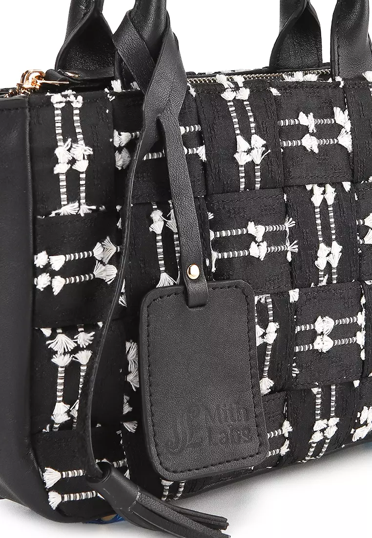 Anjani Handbag - Tas Anyaman Wanita Kulit Asli - Genuine Leather Bag Elegan & Premium