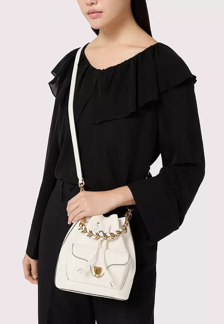 Beat Generation Drawstring Top-Handle Bag