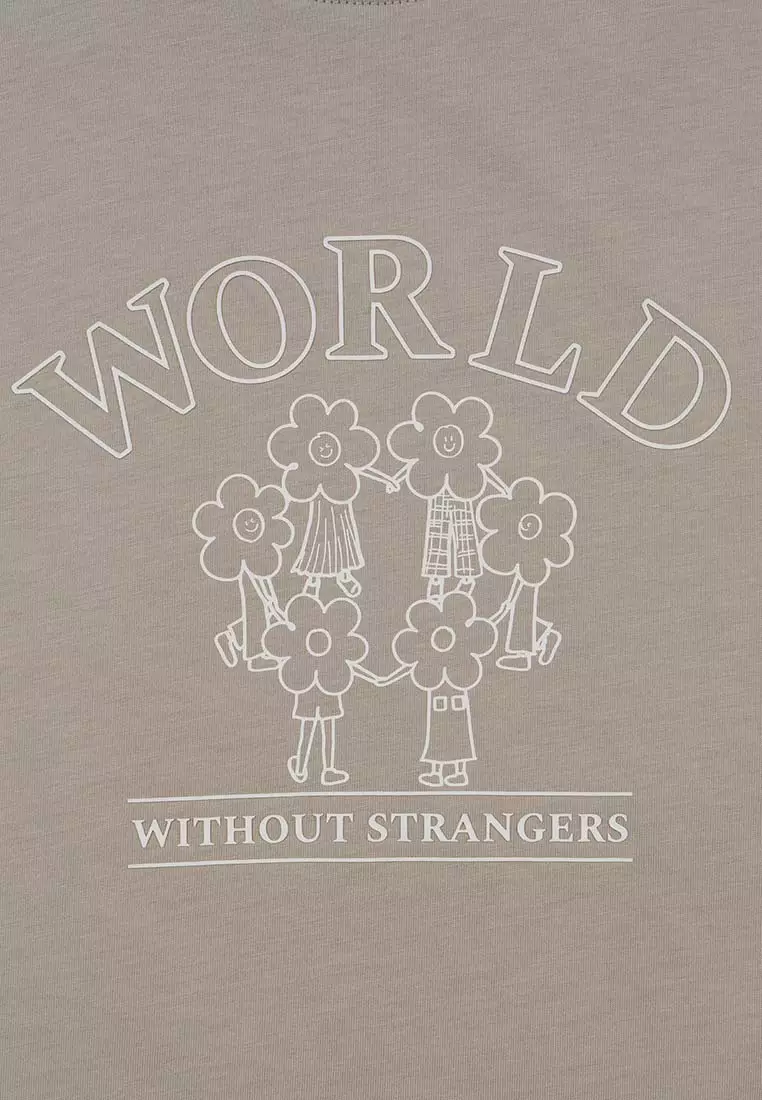 Women's WWS Boyfriend Fit Printed Tee