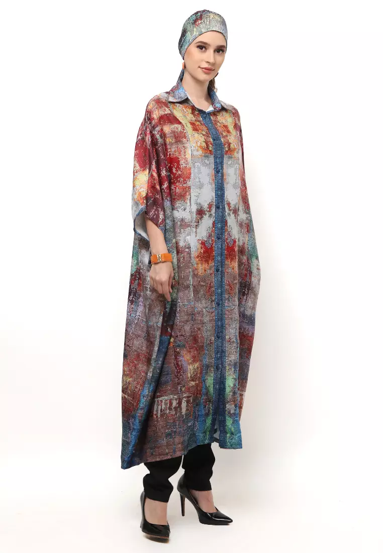 Kanzi Collared Kaftan