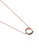 TOUS TOUS Straight Disc Rose Silver Vermeil Necklace with Gemstones C9BDDAC0B4DC39GS_2