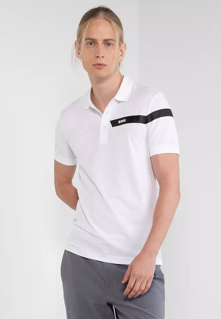 Buy BOSS Paule Polo Shirt BOSS Green Online ZALORA Malaysia