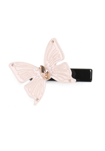 Kings Collection pink Butterfly Hair Clip (HA20189) D0C4DAC1F8571CGS_1