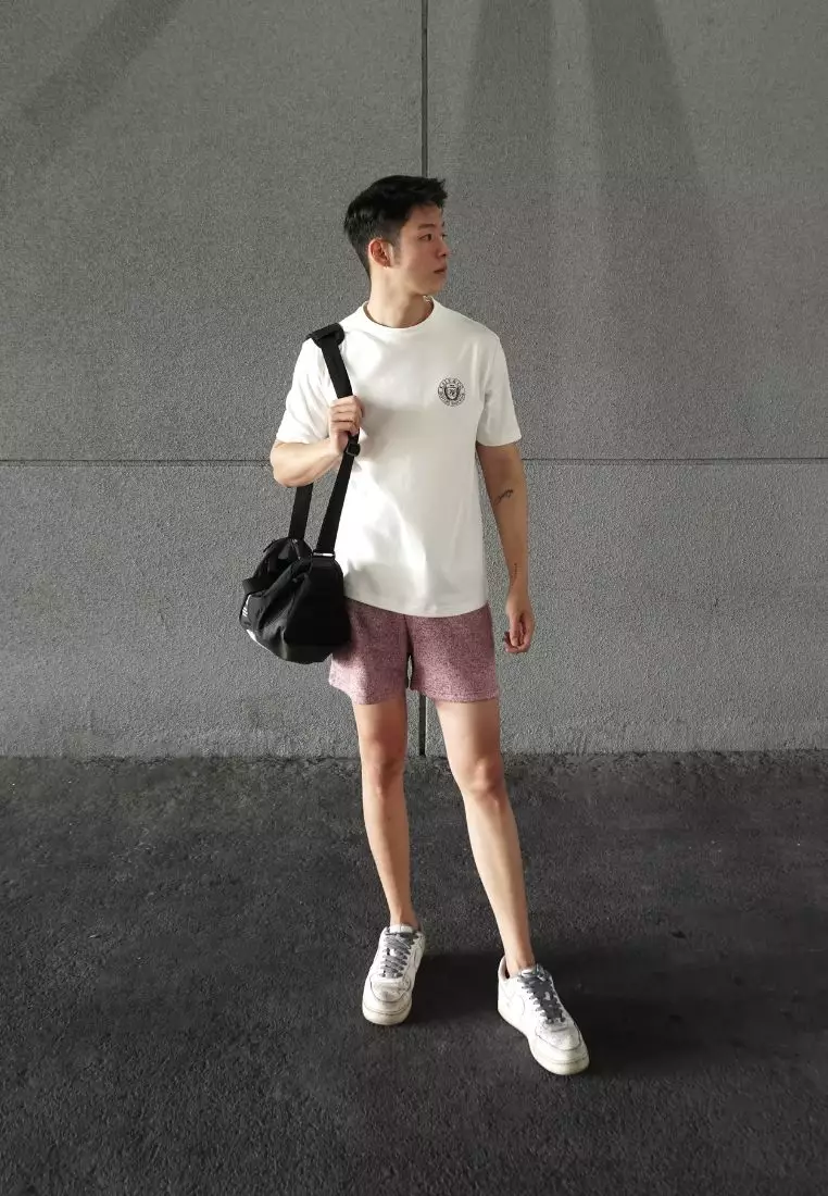 Kale CELIO MAROON / Short Pants / Celana Pendek Pria / Celana Santai Pria