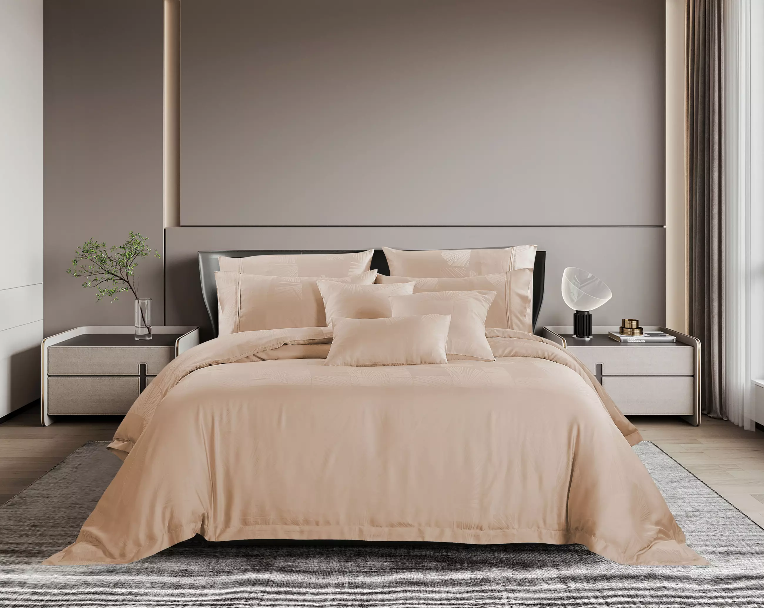 Jual AKEMI AKEMI Tencel Britton CreamTan BedSheet set 120x200 Original 2023 ZALORA Indonesia