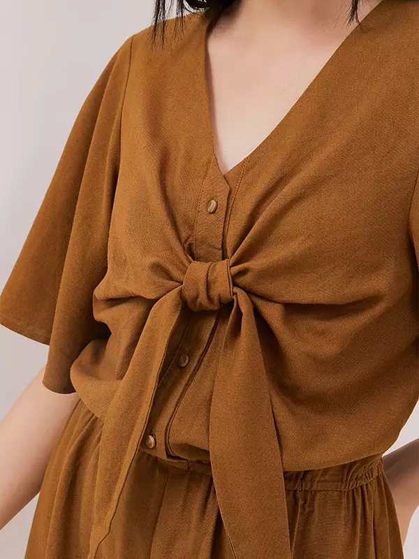 Minimal Bahama Jumpsuit Ice Ginger