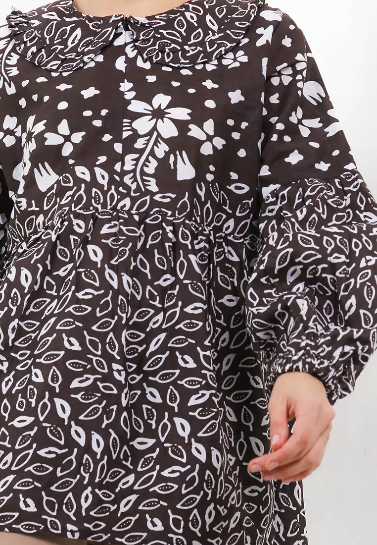 Arabelle Blouse Batik Wanita Exclusive Premium Casual Modern