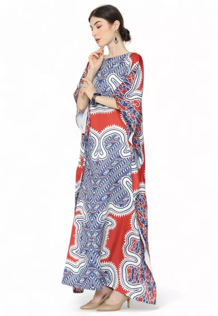 Kanzi Exclusive Short Sleeve Batik Kaftan