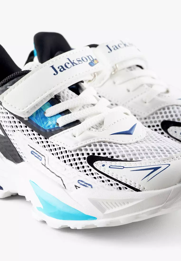 Jackson Kids Alfi 1SL White- Sepatu Sneakers Anak