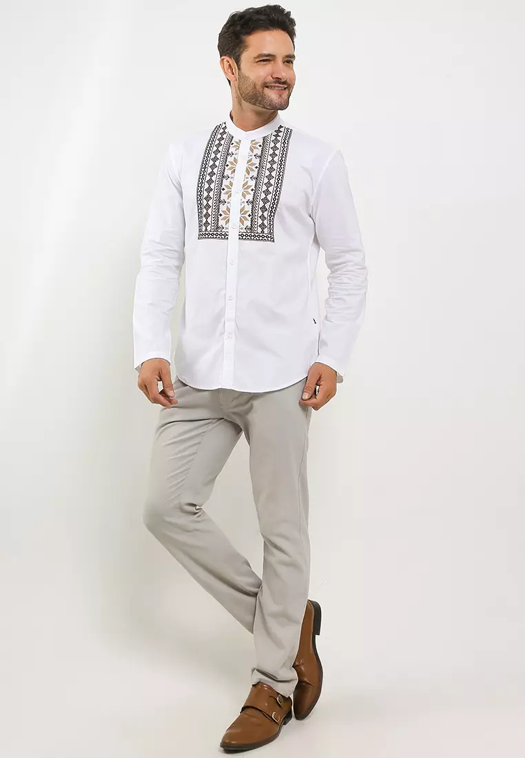 Kemeja Koko Tangan Panjang