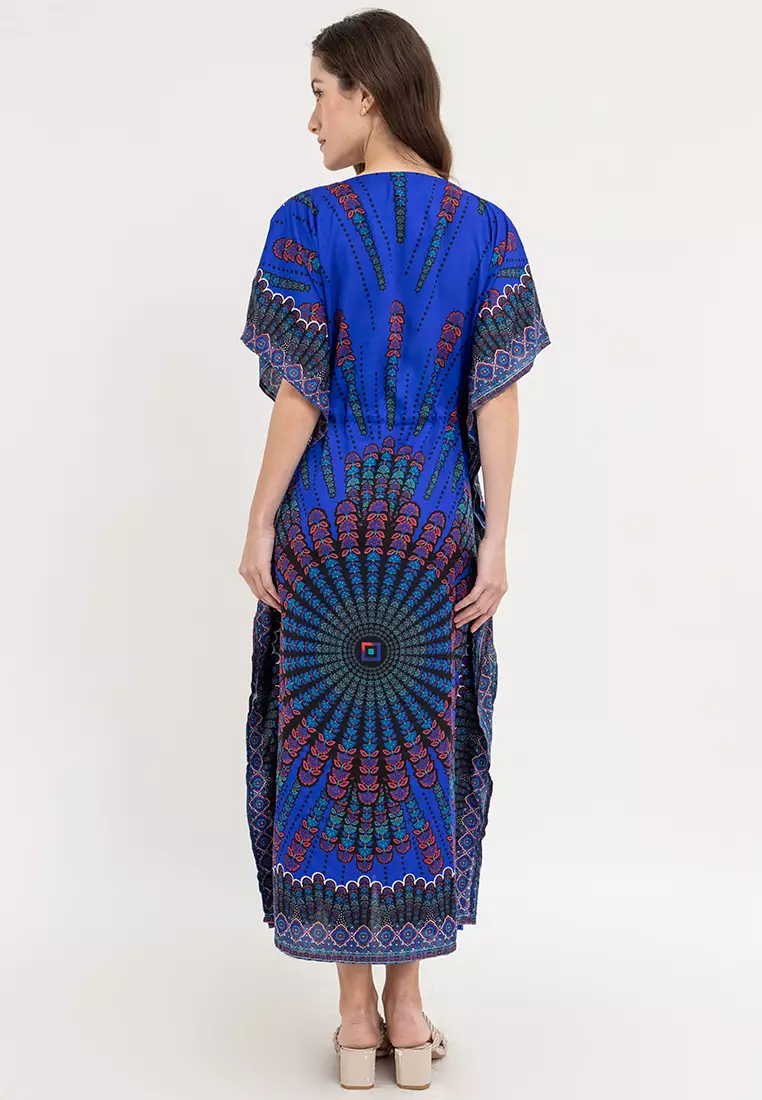 Victoria Vneck Kaftan Dress